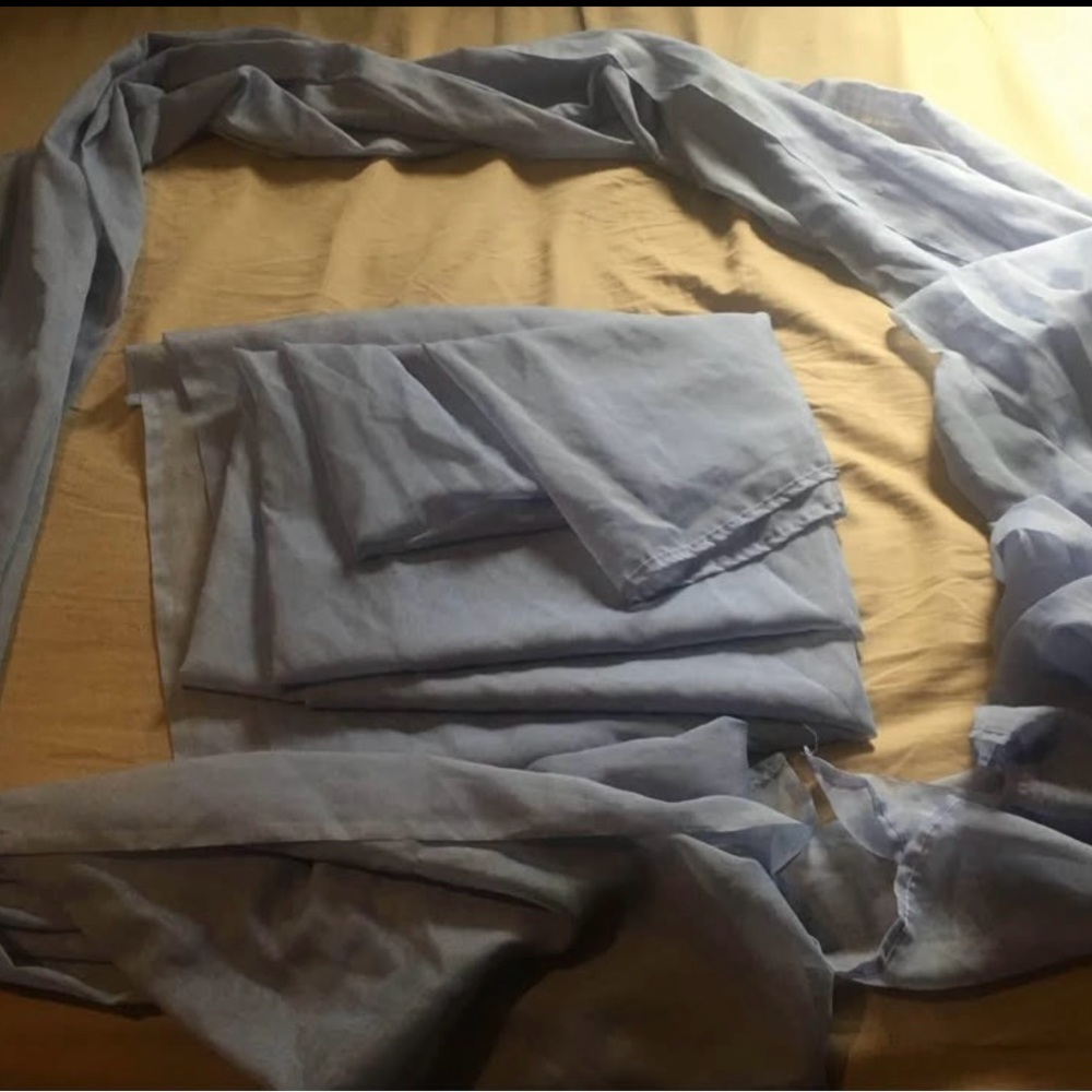 Light Blue Bed Sheet Set